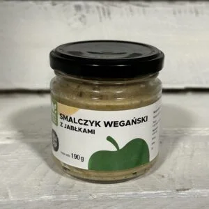 Smalczyk wegański z jabłkiem